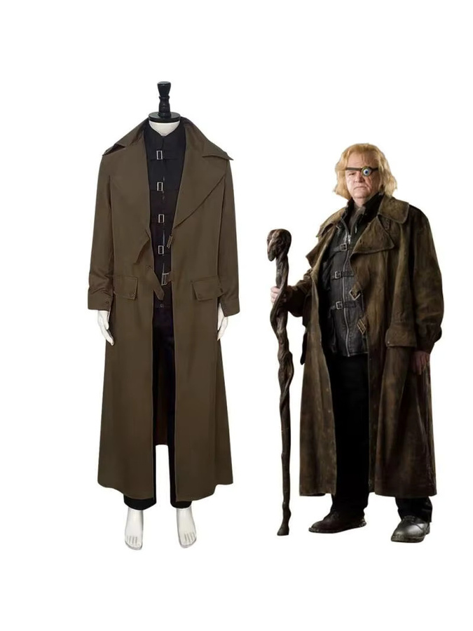 HHYRCOS Harry Potter Alastor Moody Mad-Eye Cosplay-Kostüm, Rollenspiel-Anzug-Set - Bild 4