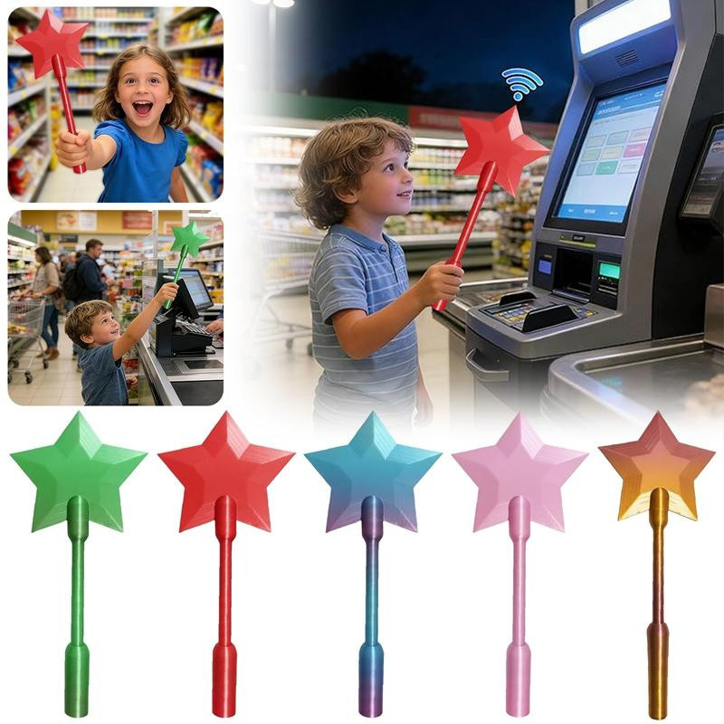 Yiran toy 1 3D-gedruckter magischer Kreditkartenstab Zauberstab - Bild 1
