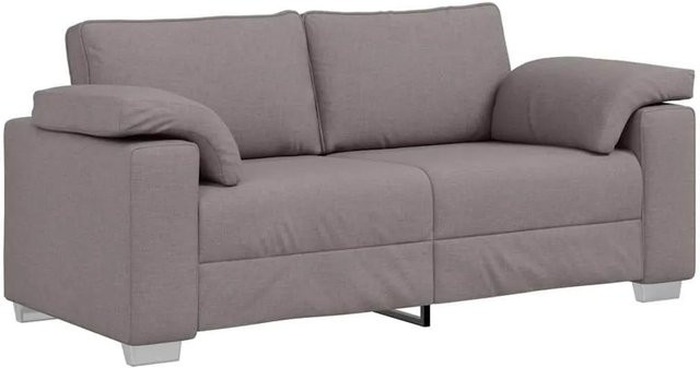 vidaXL Sofa in Taupe mit Stoffbezug, Breite: 180 cm, Tiefe: 80 cm, Höhe: 82 cm - Bild 1