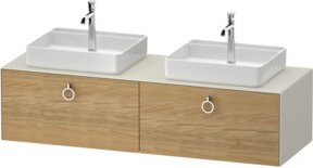 Duravit Waschtischunterschrank White Tulip in White, Breite: 160 cm, Tiefe: 55 cm, Höhe: 40,8 cm - Bild 1
