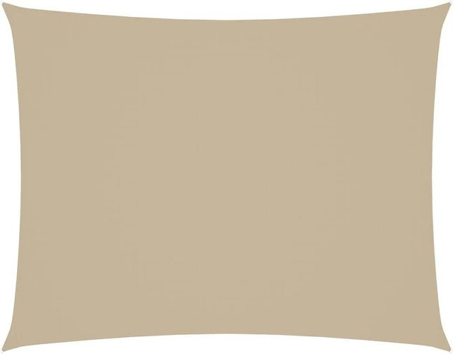 Furnicato Sonnensegel aus Oxford-Gewebe rechteckig in Beige, Breite: 800 cm, Tiefe: 600 cm - Bild 1