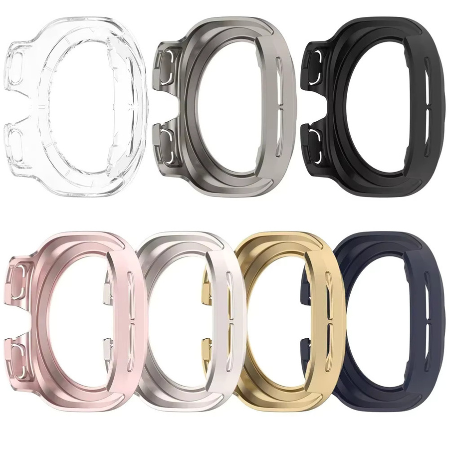 CAOWTAN Uhrengehäuse für Samsung Galaxy Watch Ultra 2025, 47 mm, PC, transparent, Unisex - Bild 3