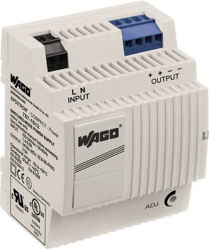 WAGO 787-1014 Hutschienen-Netzteil DIN-Rail 24 V/DC 2A mit 2 Ausgängen in Weiß - Bild 1
