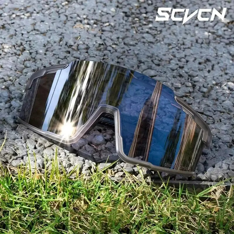 Scvcn Sportsonnenbrille, Vollrand, Kunststoff, Männer - Bild 3