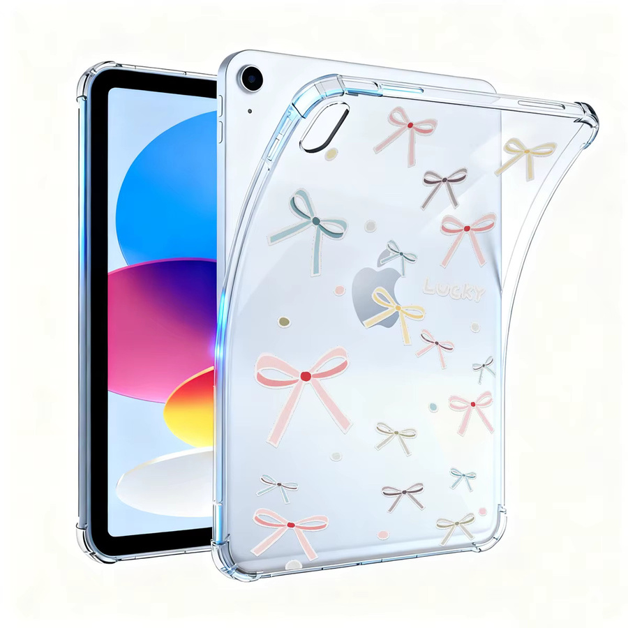 Transparente Silikon-Schleifenknoten-Hülle für dein Apple iPad in verschiedenen Modellen - Bild 5