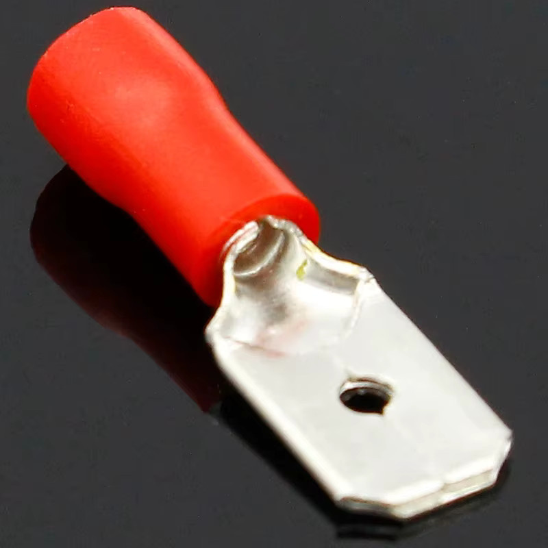 ELECAPITAL 200 Stück 100 Paar isolierte Crimp-Anschlussklemmen Spatenstecker männlich und weiblich 6,3 mm - Bild 2