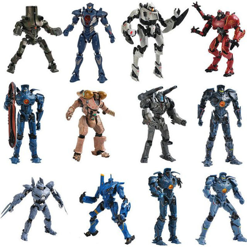 Bandai Pacific Rim Actionfigur Red Tramp Mecha Modellspielzeug in Rot, 7 Zoll - Bild 1