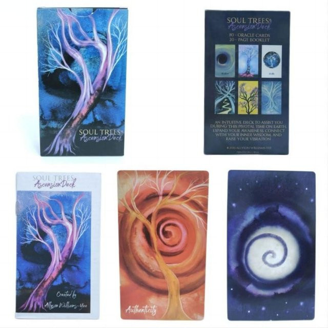 Soul Trees Ascension Deck Brettspiel Bunt / Mehrfarbig 80 Karten/Set - Bild 1