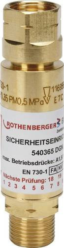 Rothenberger Rückschlagsicherung 540365 aus Messing in Gold - Bild 1