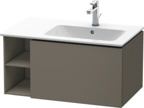 Duravit Waschtischunterschrank L-Cube in Grau Matt, B/H/T: 82 x 40 x 48,1 cm - Bild 1