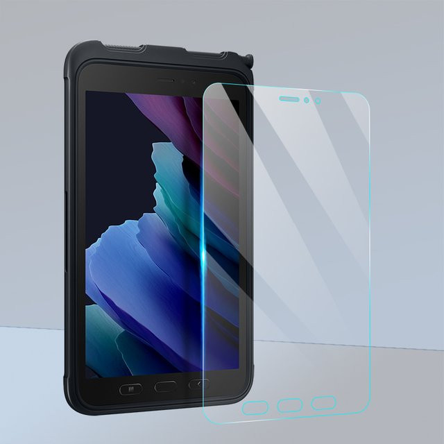Samsung Galaxy Tab Active 3 8.0 Zoll Hartglas Displayschutzfolie in Transparent - Bild 1