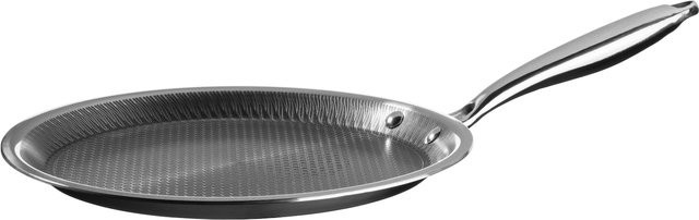 Mäser Palatschinkenpfanne Hestia aus Edelstahl in Schwarz und Silber - Bild 1