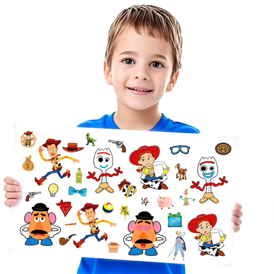 Disney Toy Story Puzzle-Aufkleber, DIY Zusammenbaubares Puzzle - Bild 3