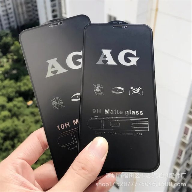 3er-Set LYYDFUMAN Mattes Panzerglas für iPhone 16 15 14 13 12 11 Pro Max Plus Mini XR Transparent Stoßfestes Vollbildschutzglas - Bild 1