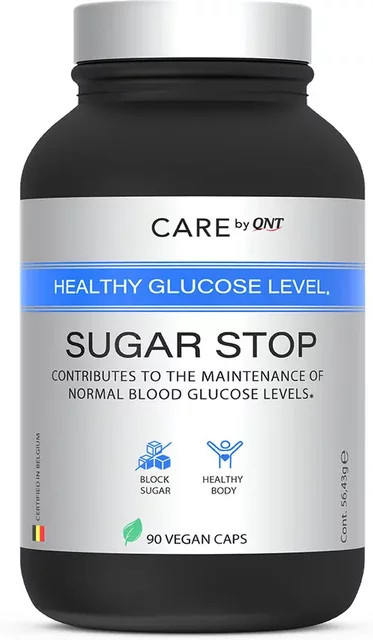 QNT Sugar Stop Fettverbrenner, 90 vegane Kapseln, Unisex - Bild 1