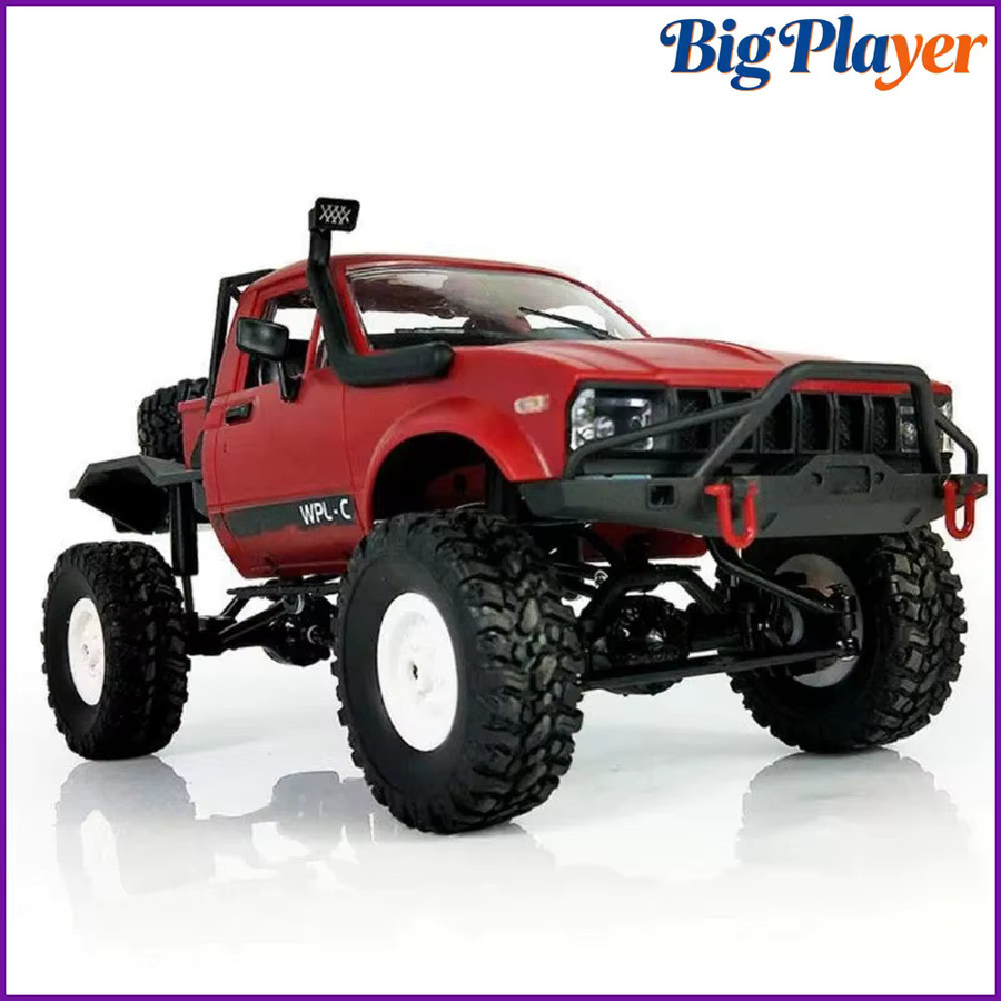 WPL C14 4WD RC Offroad-Sattelzugmaschine, 1:16, ferngesteuert, Metallchassis - Bild 2