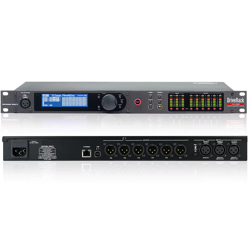 dbx Digitaler Audio-Prozessor DriveRack PA/260 und VENU360 kompatible Original-Software in Schwarz - Bild 1