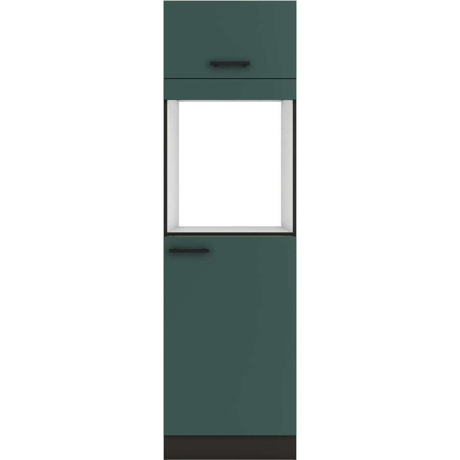 OPTIFIT Verona405 Küchen-Geräteumbauschrank in Steingrün mit modernem Design und mattem Finish, Breite: 60 cm - Bild 2