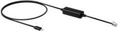 Yealink EHS35 Kabelloser Headset-Adapter in Schwarz für VoIP-Telefone wie SIP-T30P, SIP-T31G, SIP-T31P und SIP-T33G - Bild 1