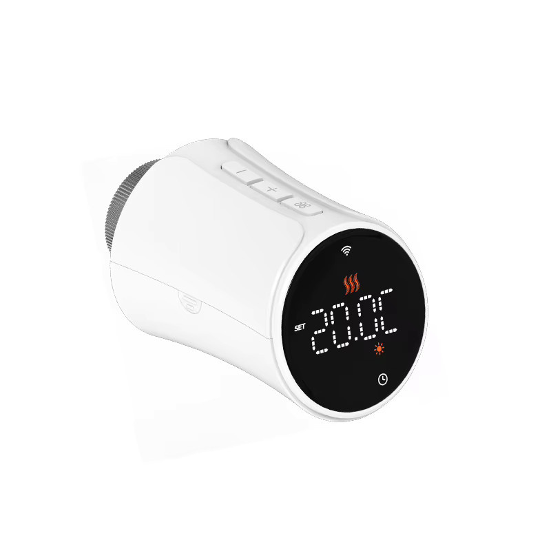 Tuya Smart Home Zigbee Thermostat Heizkörperventil mit Wifi Temperaturregler in Weiß - Bild 4