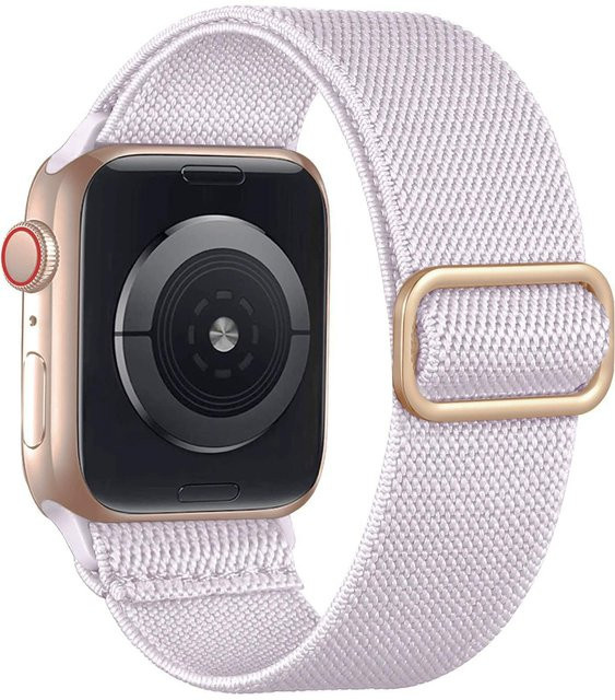 Smartwatch-Armband Geflochtenes Nylon, Lavendel, Unisex - Bild 1