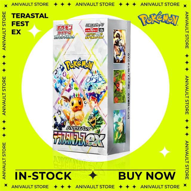 Bandai Pokémon Terastal Fest High Class Pack Booster Box Sammelkarten - Bild 1