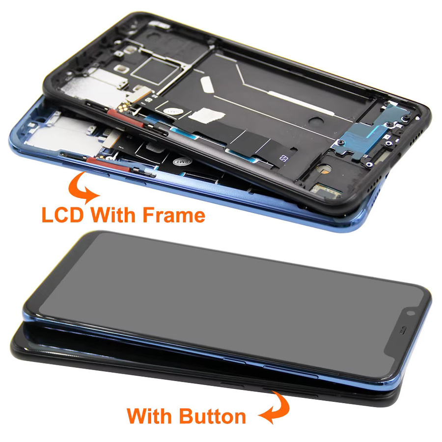 Xiaomi Mi 8 AMOLED-Display mit Touch-Digitizer in Schwarz als LCD-Ersatzteil für Modell M1803E1A - Bild 2