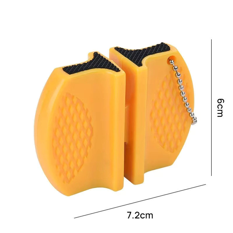 Venlohome Mini Messer Spitzer mit Keramik-Stange und Wolfram-Stahl in Grün - Bild 4