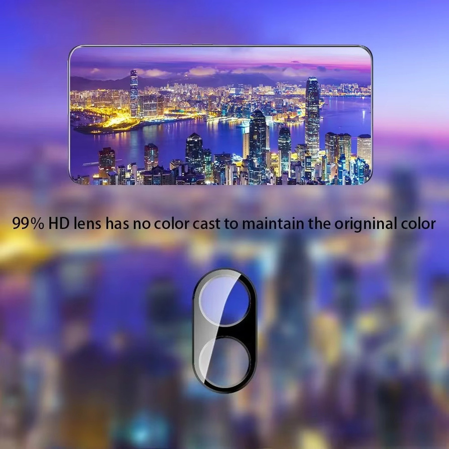 Xiaomi Poco X7 Pro 5G Kamera-Schutzfilm aus gehärtetem Glas, transparente Vollabdeckung für das Objektiv, 1-5 Stück - Bild 4