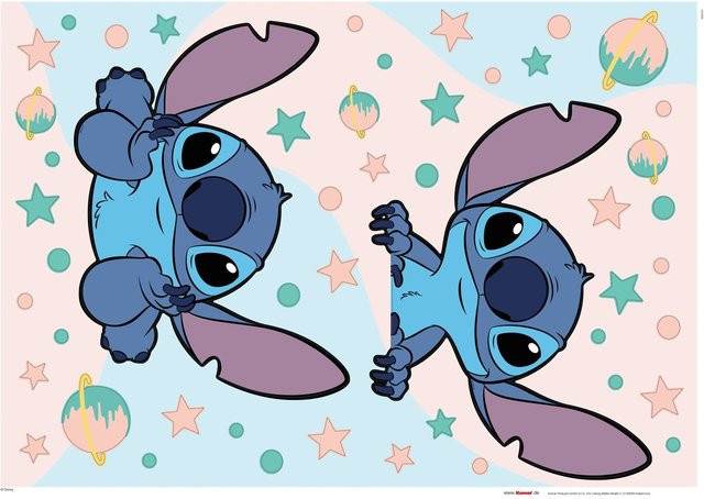 Komar Deko-Sticker Stitch Dream in Lila Mix und Multicolour - Bild 1