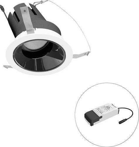 EVN LED-Deckenstrahler F01R09AM1840L24P in Weiß, rund und verstellbar - Bild 1