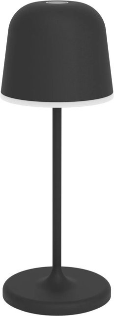 Eglo LED Akku Tischleuchte MANNERA-S Schwarz mit Touch-Funktion, dimmbar und mit Erdspieß, IP54 Outdoor-Leuchte - Bild 1