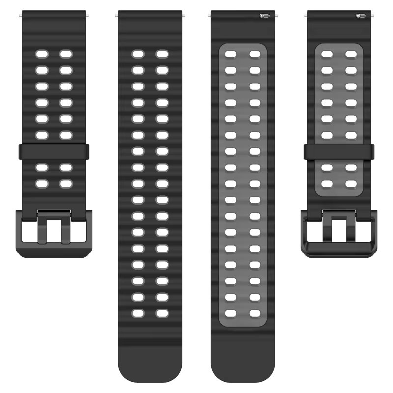 Uhrenarmband Silikon, Schwarz, für Redmi Uhr 5 Active & 5 Lite - Bild 3