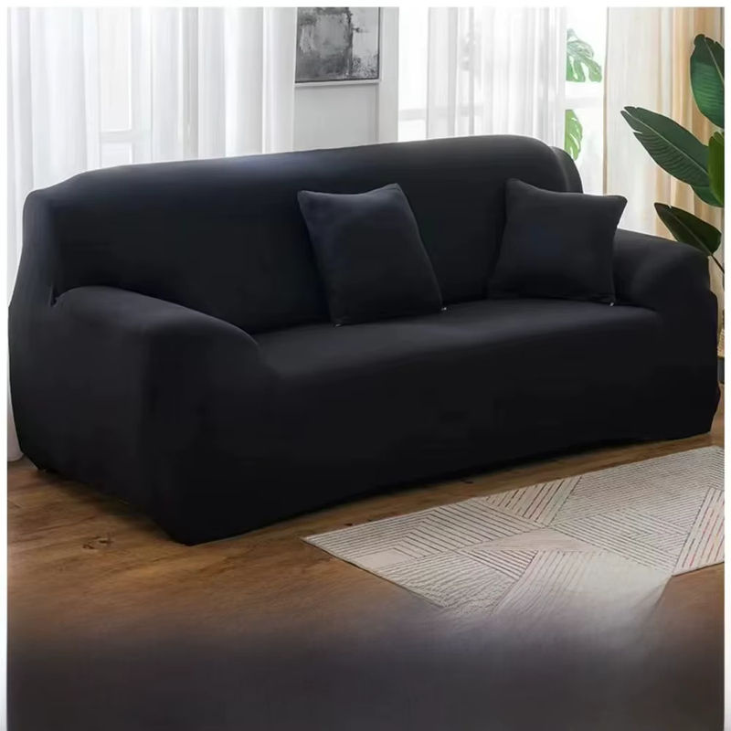 DZQ Elastischer Sofabezug für Ecksofas und Chaiselongues in Grau und Graublau - Bild 7