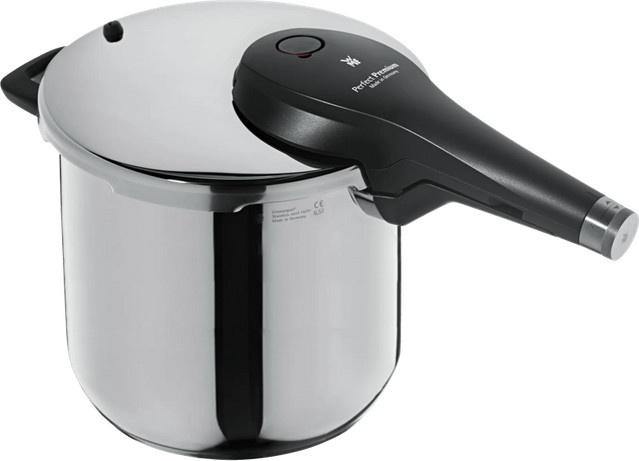 WMF Perfect Premium Schnellkochtopf aus Edelstahl, Silber, 6,5 l - Bild 1