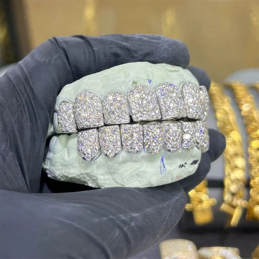 Anztilam Grillz, Messing, Zirkonia, Unisex - Bild 2