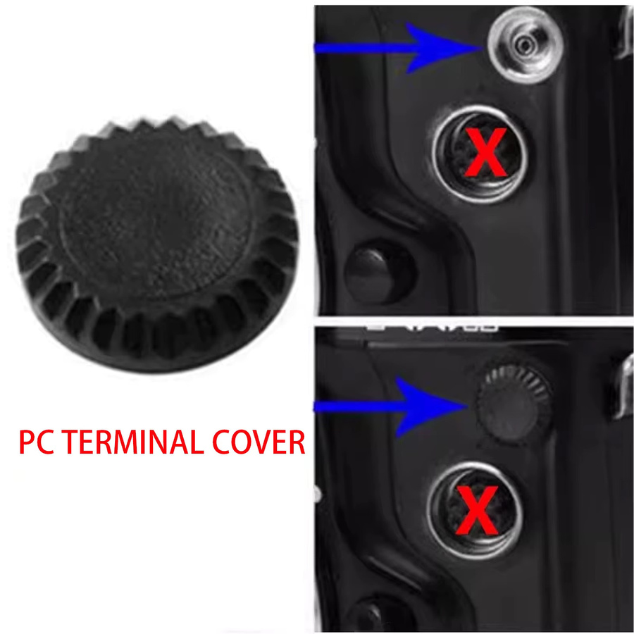 Nikon Flash-PC-Synchronisierungs-Terminkappe in Schwarz, kompatibel mit Nikon F2 F3 F3HP FM2 FM FE FE2 FA F4 F4S Kameras - Bild 4