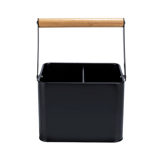 Wenko Utensilienkorb Baco Black Outdoor Kitchen Schwarz Breite: 25,5 cm, Tiefe: 18,0 cm - Bild 4