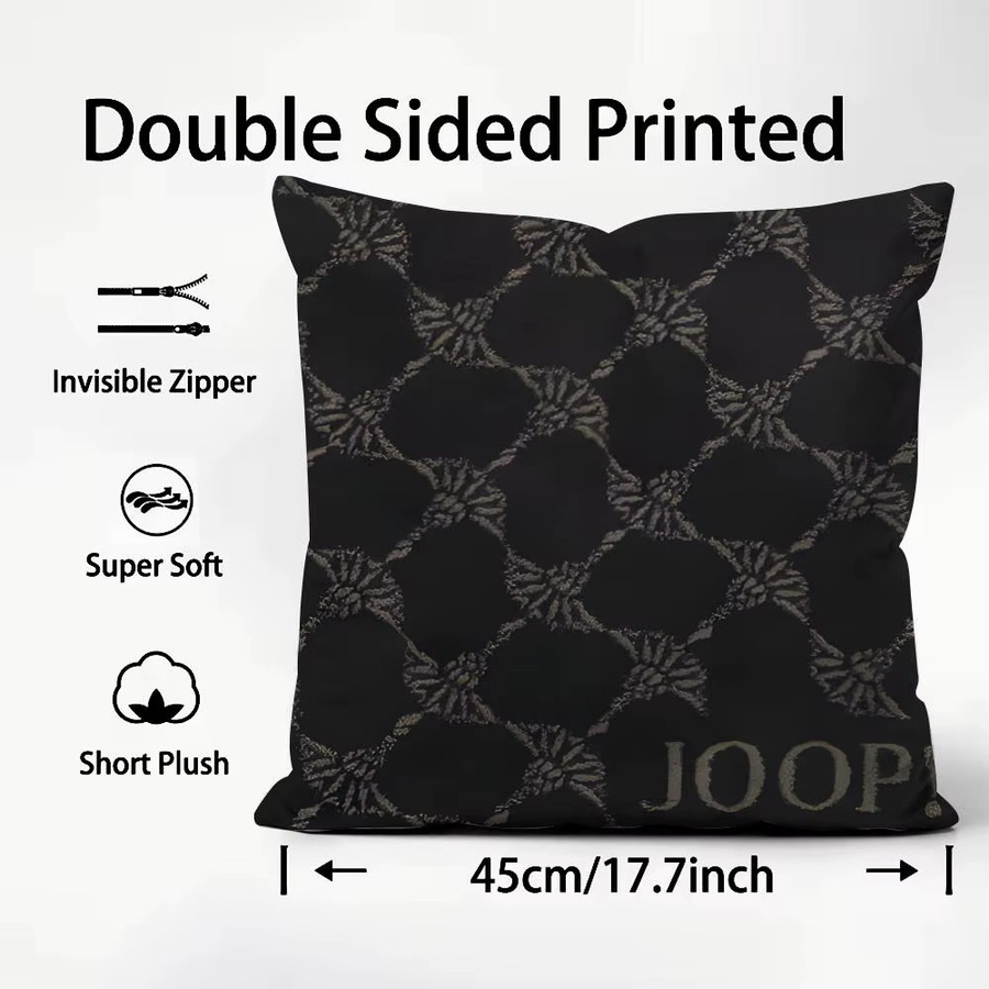 Joop Kissenbezug-Set 4-teilig, Weiß, Dekorativ für Sofa und Heimdekoration, B/T/H: 50 x 50 cm, 45 x 45 cm, 40 x 40 cm und 30 x 30 cm - Bild 6