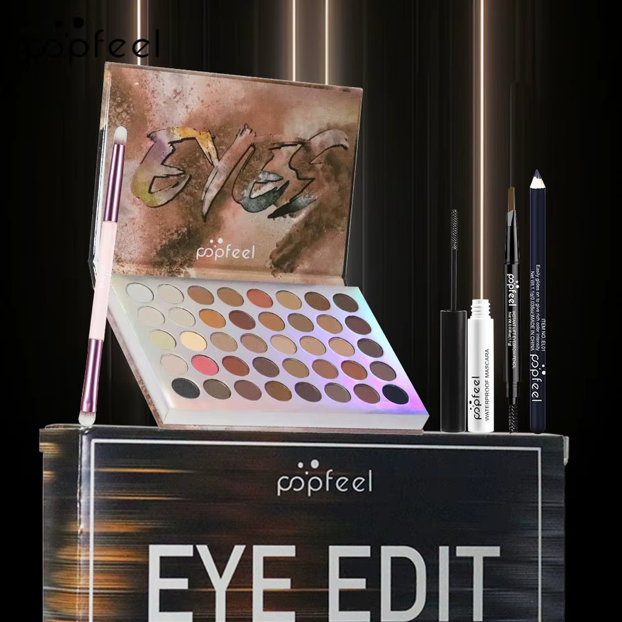 POPFEEL Lidschatten-Paletten-Set mit 40 Farben, Unisex - Bild 2