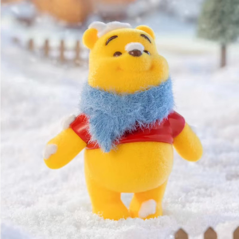 52TOYS Winnie Happy Time Series Blind Box, Niedliche Beflockungspuppe, Einzelfigur - Bild 4