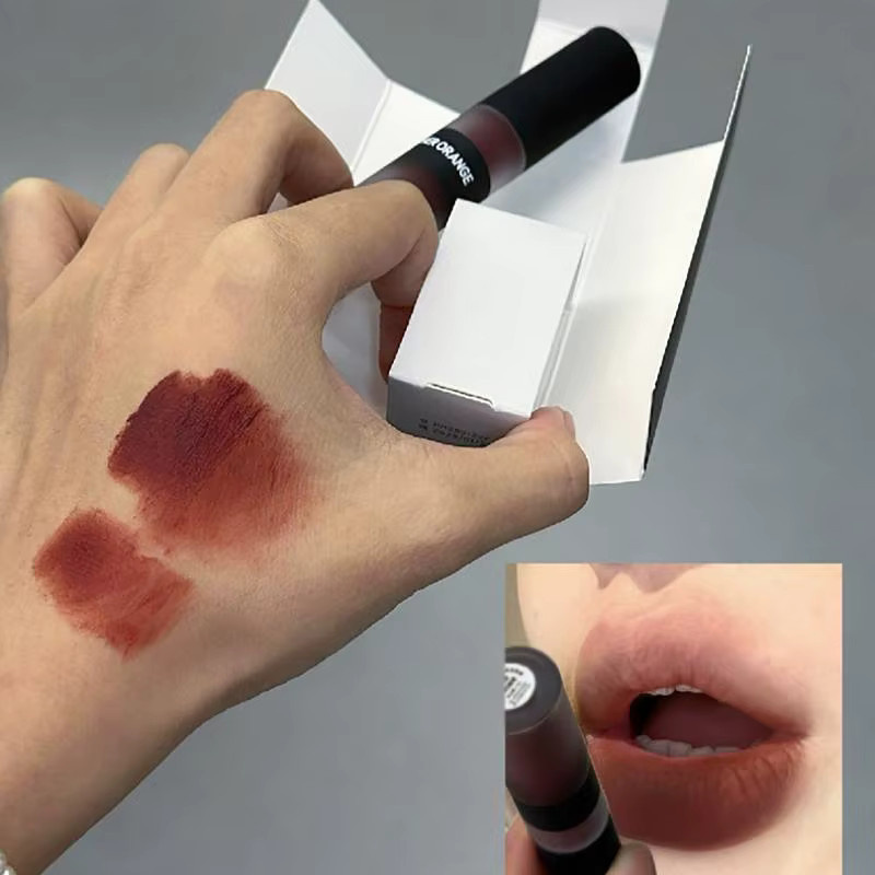 HERORANGE Lip Glaze Lippenstift, Matt, Nude-Braun - Bild 3