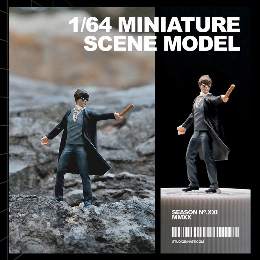 Kicarmod Magier Figur Druckguss Modell Maßstab 1:64 - Bild 5