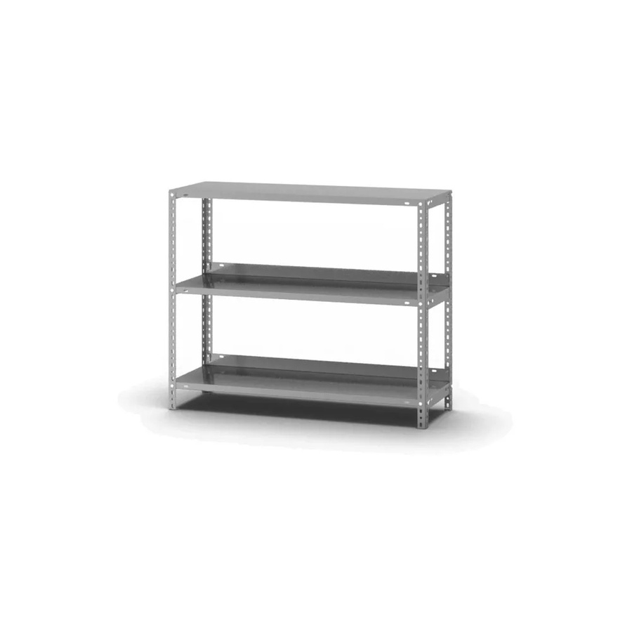 PROREGAL Aktenregal verzinkt mit 3 Ebenen, H x B x T: 80 x 100 x 30 cm - Bild 2