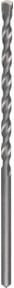 RUKO Schlagbohrer mit Hartmetallspitze und Zylinderschaft ISO 5468 - DIN 8039, Durchmesser: 3,0 mm, Farbe: Silber - Bild 1