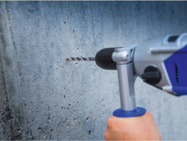 LUX-TOOLS Betonbohrer mit Carbide-Spitze in Silber, Durchmesser: 13 mm, Länge: 150 mm - Bild 1