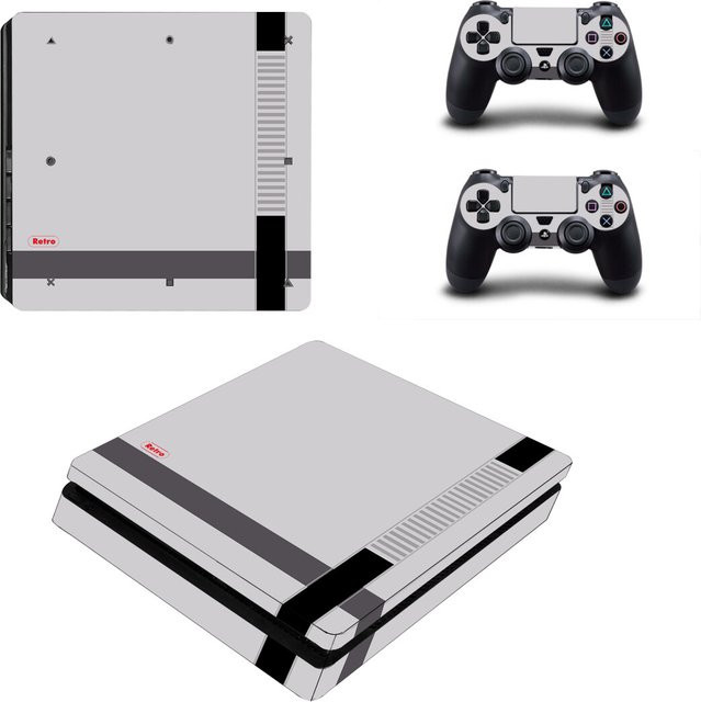 Personalisierte Vinyl Skin Sticker für Sony PlayStation PS4 Slim, Pro und Fat Konsolen sowie Controller - Bild 1