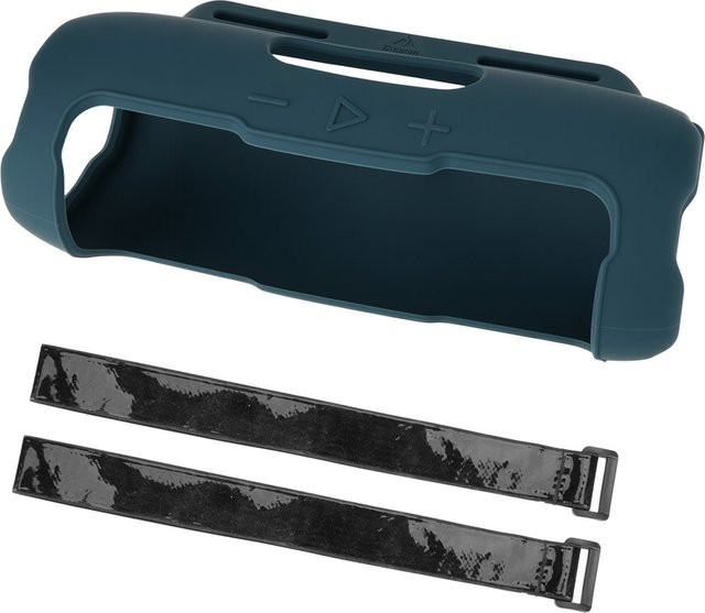 APWIKOGER Silikonhülle für JBL Flip 7 Bluetooth-Lautsprecher in Blau mit Schultergurt - Bild 1