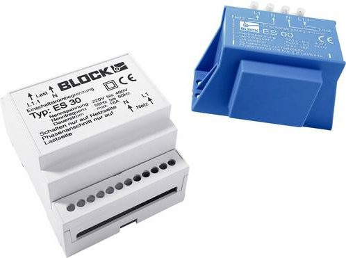 Block ES 00 Einschaltstrombegrenzer ES 00/ES 30 in Blau - Bild 1