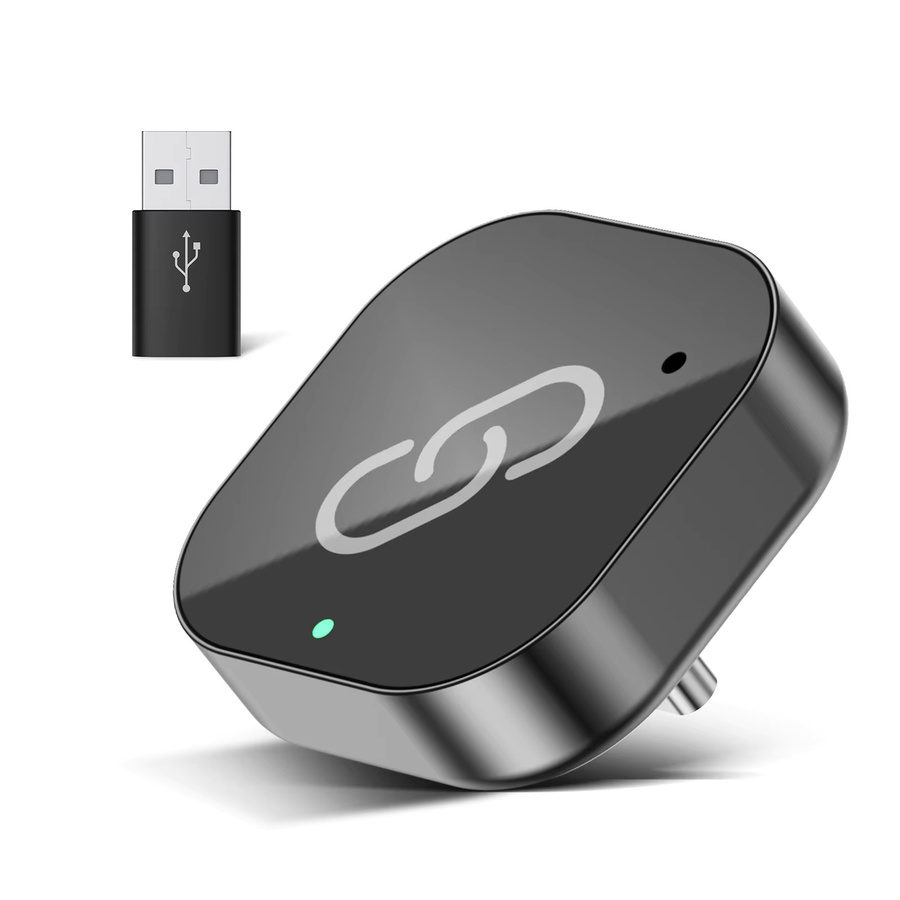 Spedal 2-in-1 CarPlay und Android Auto Adapter USB-C, kabelloser Dongle in Schwarz - Bild 5